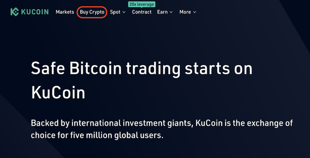 KuCoin-登録-入金1