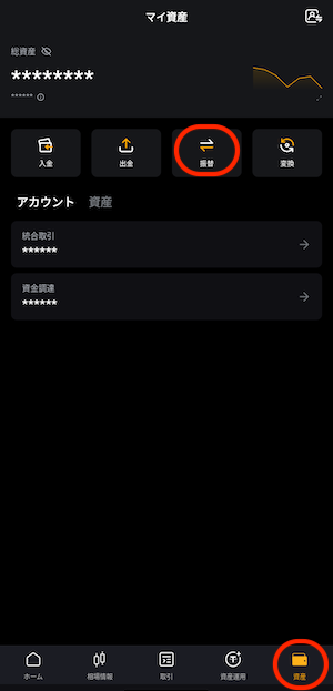 資金移動